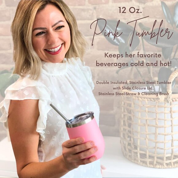 Elegant Birthday Gift Box for Women - Unique Basket Set with 6 Thoughtful Gifts - Picture 7 of 9